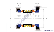7005DX-025/25 (44-50) - SİC/SİC/NBR - SİC/SİC/NBR