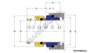 7003KSN-060/G9.V.R - KAR/SİC/VİT/G9/SAĞ