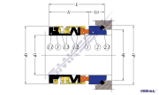 7050SS-055/N - SİC/SİC/NBR