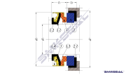 7001SS-016 X 028/V - SİC/SİC/VİT