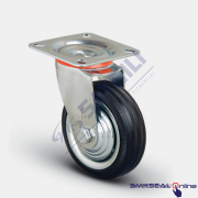 EK 01 SPR 150X45 Döner Tablalı Burçlu Kauçuk EMES Teker