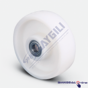 ZBZ 180X50 (6204-Ø20) Rulmanlı Poliamid Yedek Teker